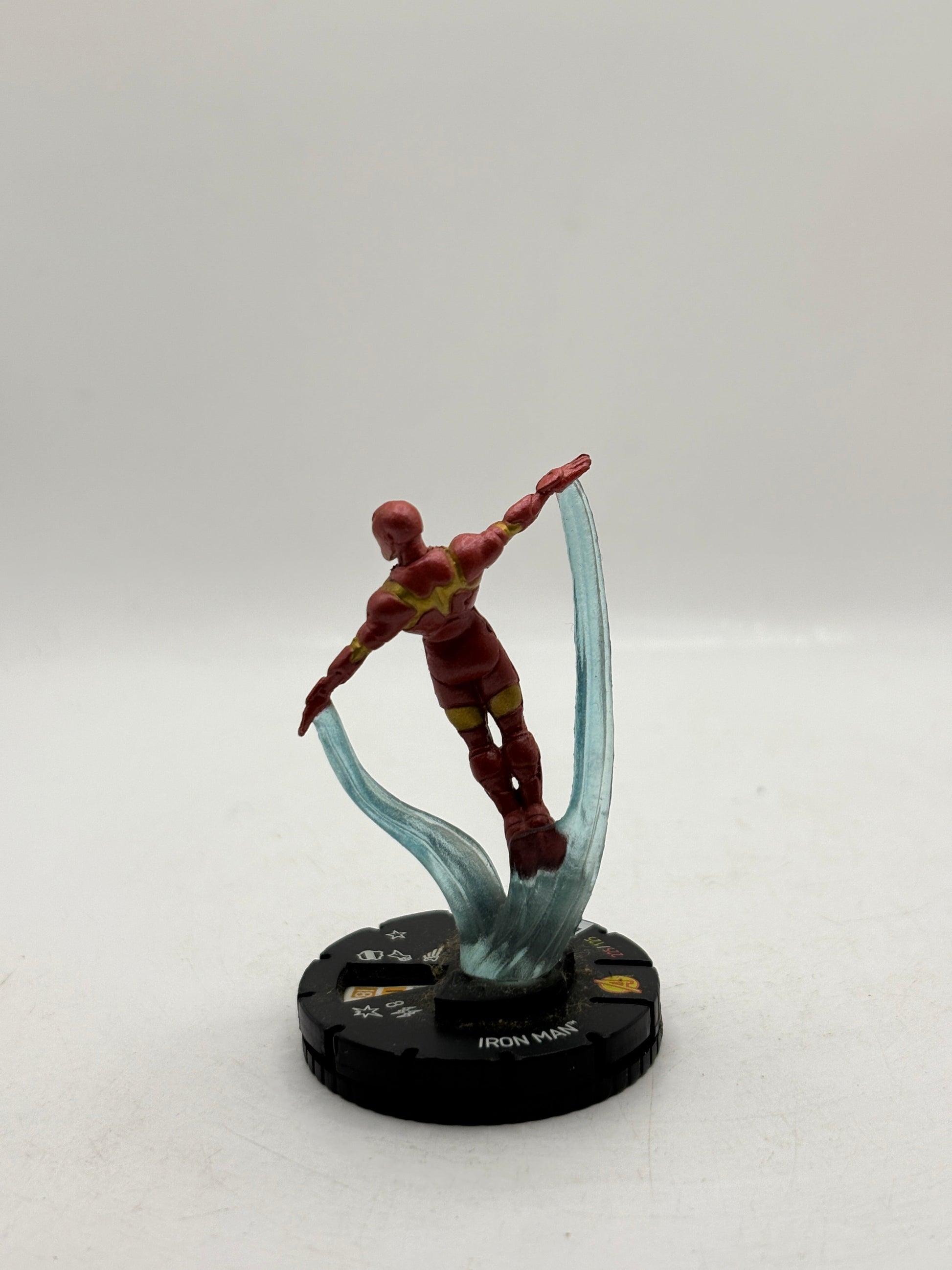 Marvel HeroClix 10th Anniversary- Iron Man #009 Figure Loose (1) FRENLY BRICKS - Open 7 Days