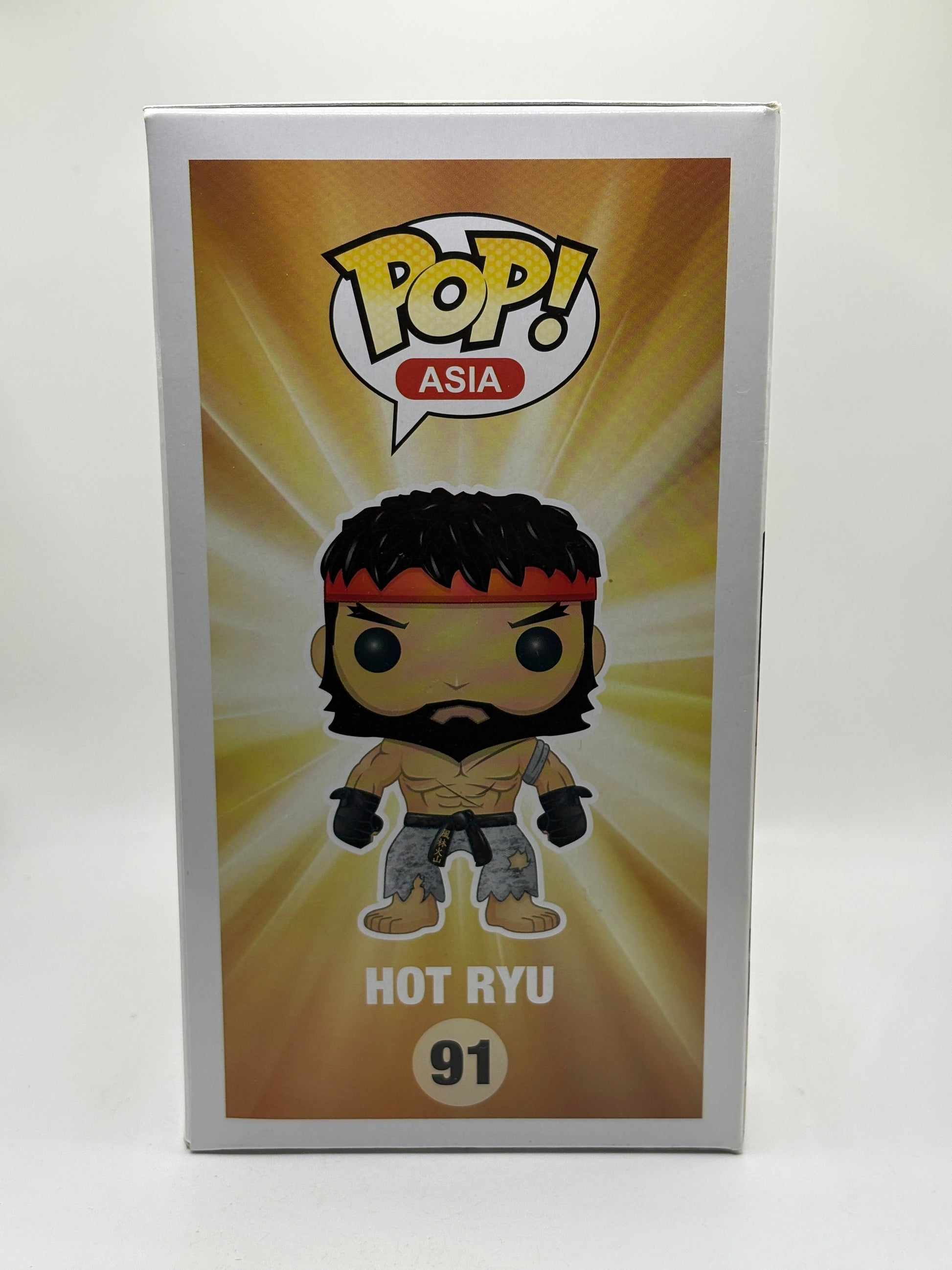 Funko POP! Asia Street Fighter V #91 Hot Ryu Convention Exclusive 2016 FRENLY BRICKS - Open 7 Days
