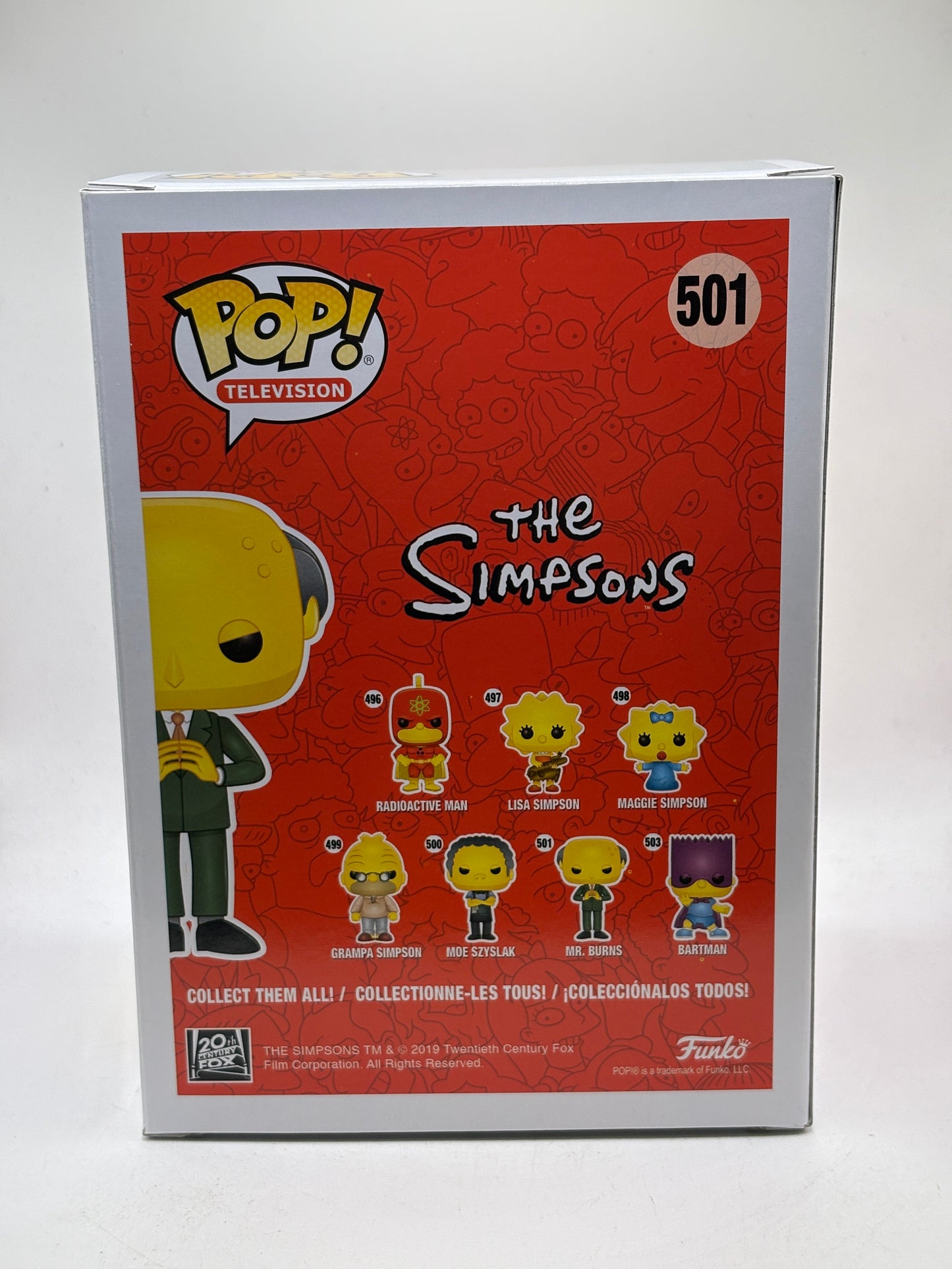 Funko POP! Television The Simpsons #501 Mr. Burns Vinyl Figure