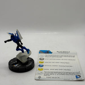 DC HeroClix - 10th Anniversary Blue Beetle #009 Figure Loose with Card (1) FRENLY BRICKS - Open 7 Days