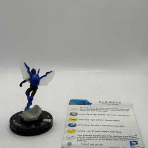 DC HeroClix - 10th Anniversary Blue Beetle #009 Figure Loose with Card (1) FRENLY BRICKS - Open 7 Days