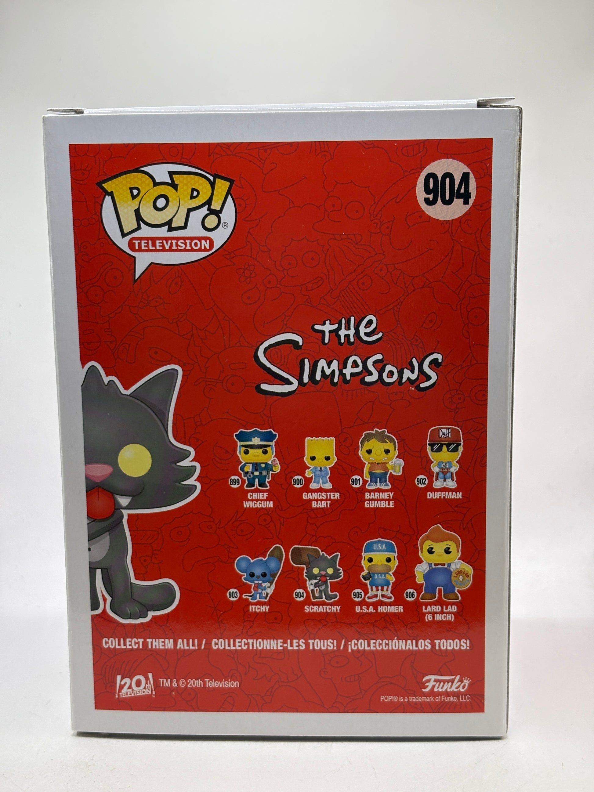 Funko POP! Television The Simpsons #904 Scratchy Vinyl Figure image 3