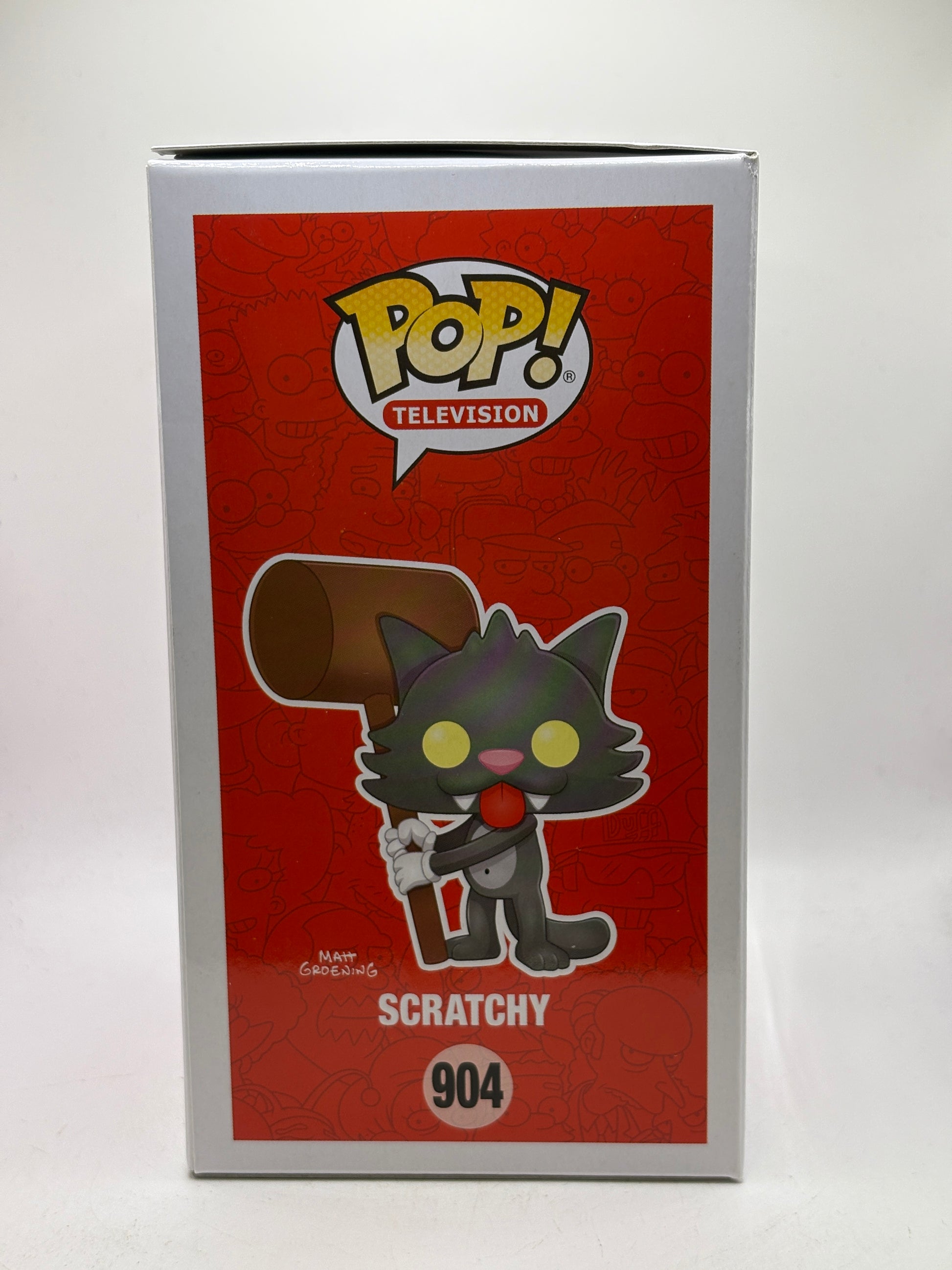 Funko POP! Television The Simpsons #904 Scratchy Vinyl Figure image 4