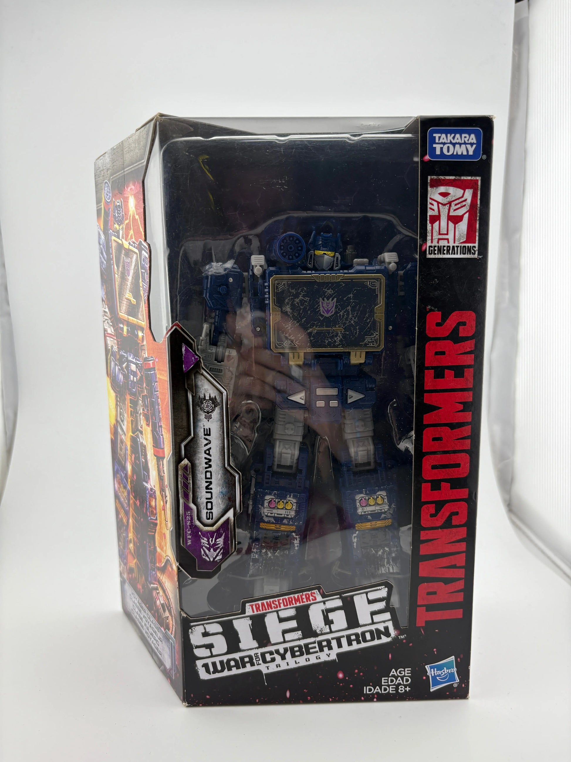 Transformers Siege War For Cybertron Trilogy: Soundwave WFC-25 Sealed In Box FRENLY BRICKS - Open 7 Days