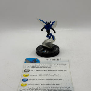DC HeroClix - 10th Anniversary Blue Beetle #009 Figure Loose with Card (2) FRENLY BRICKS - Open 7 Days