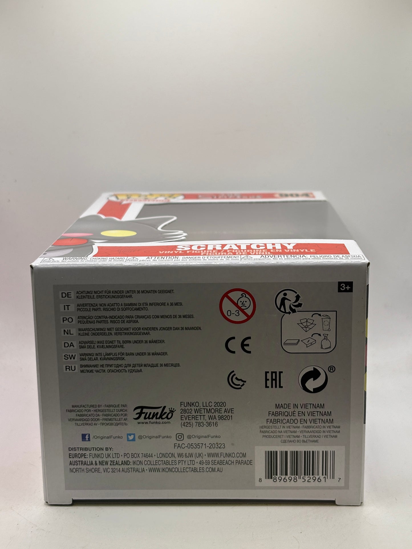 Funko POP! Television The Simpsons #904 Scratchy Vinyl Figure