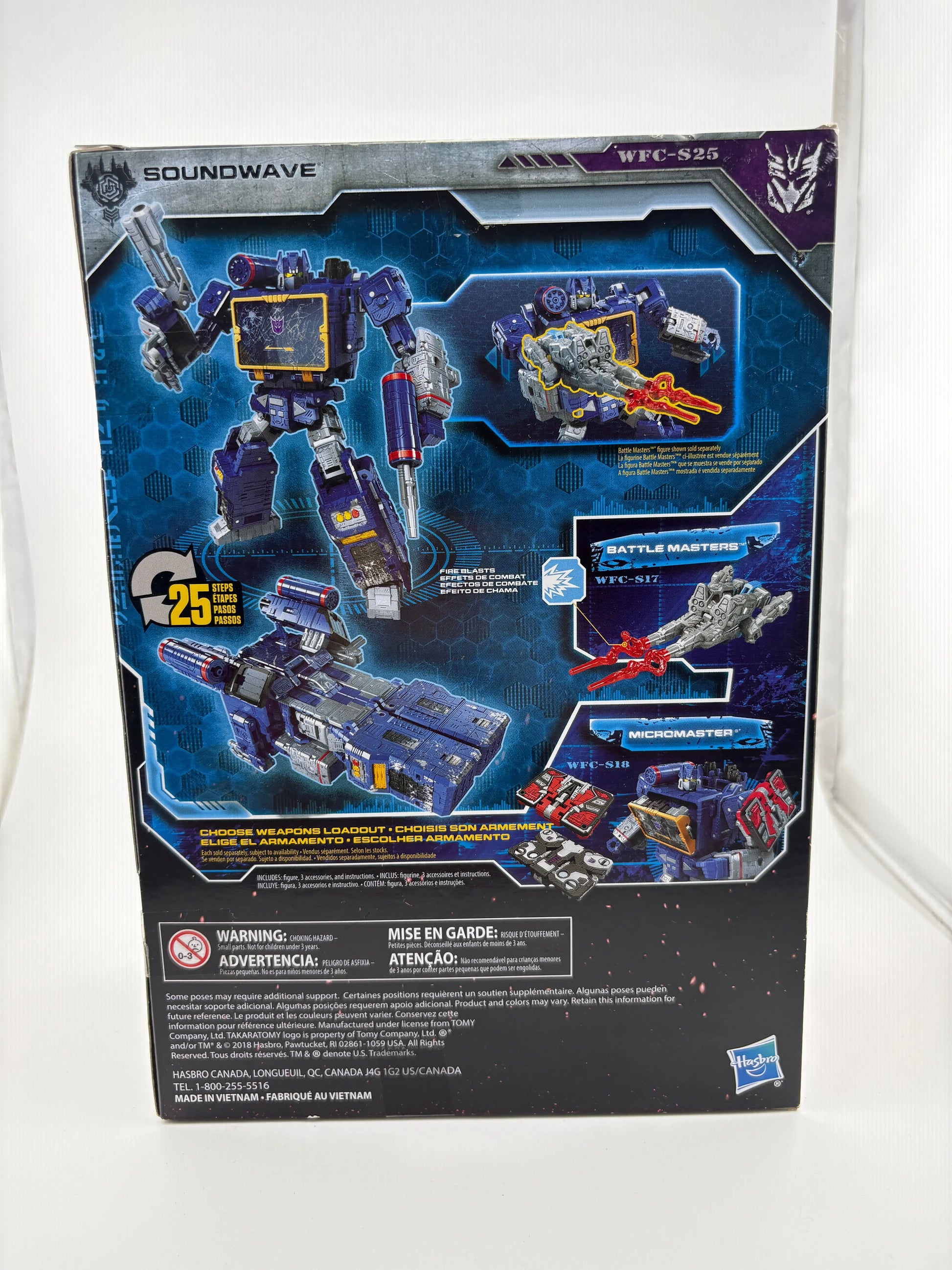 Transformers Siege War For Cybertron Trilogy: Soundwave WFC-25 Sealed In Box FRENLY BRICKS - Open 7 Days