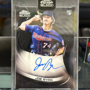 2022 Topps Chrome Black Joe Ryan Encased Rookie Auto RC FRENLY BRICKS - Open 7 Days