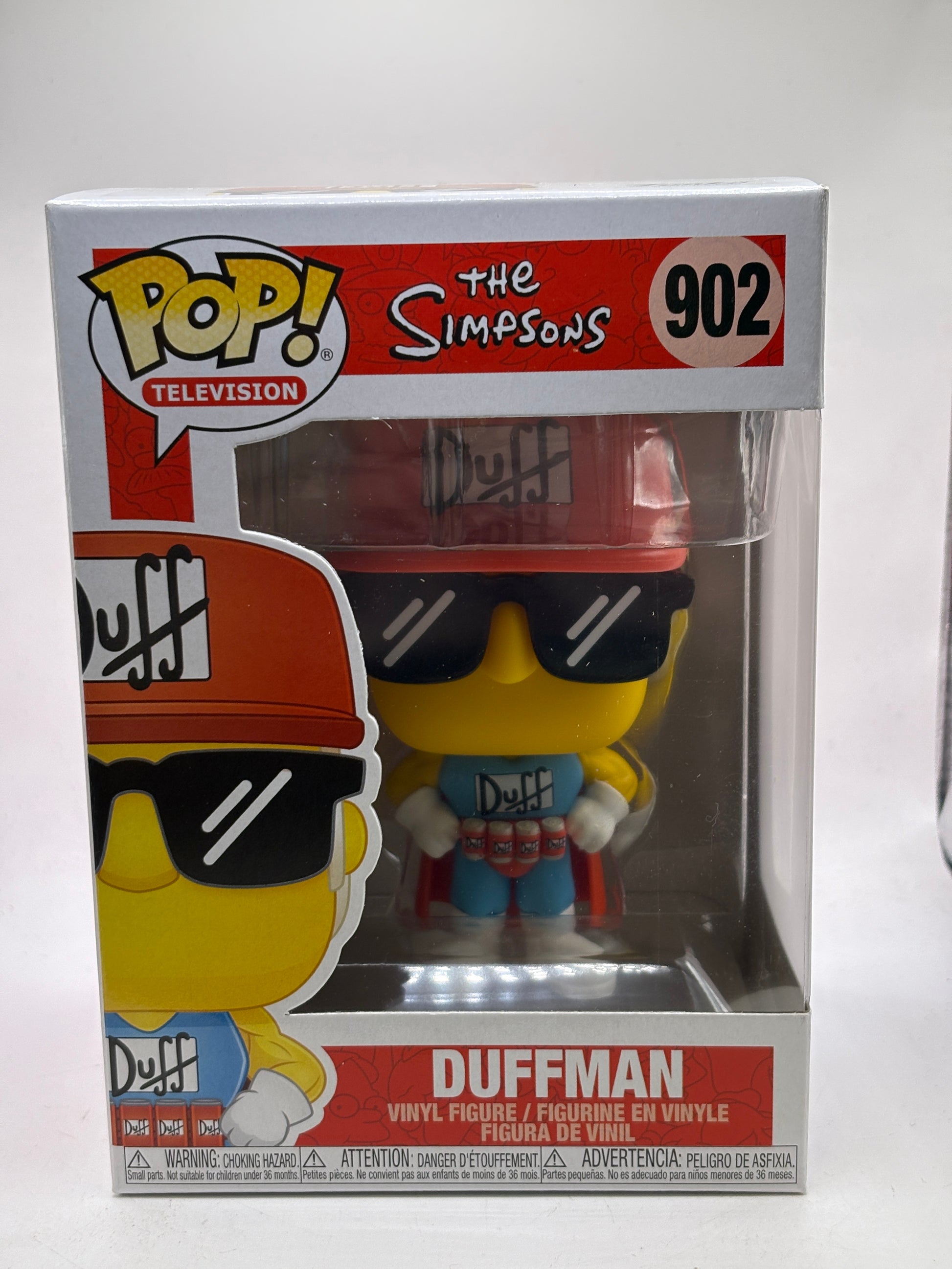 Funko POP! Television The Simpsons #902 Duffman Vinyl Figure image 1