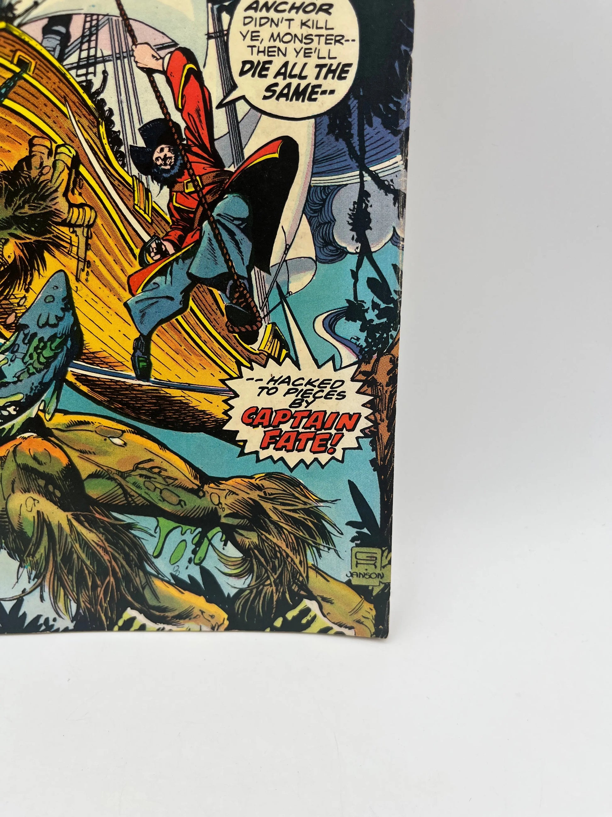 The Man-Thing #13 Captain Fate! Marvel Comics January 1975 +combined shipping FRENLY BRICKS - Open 7 Days