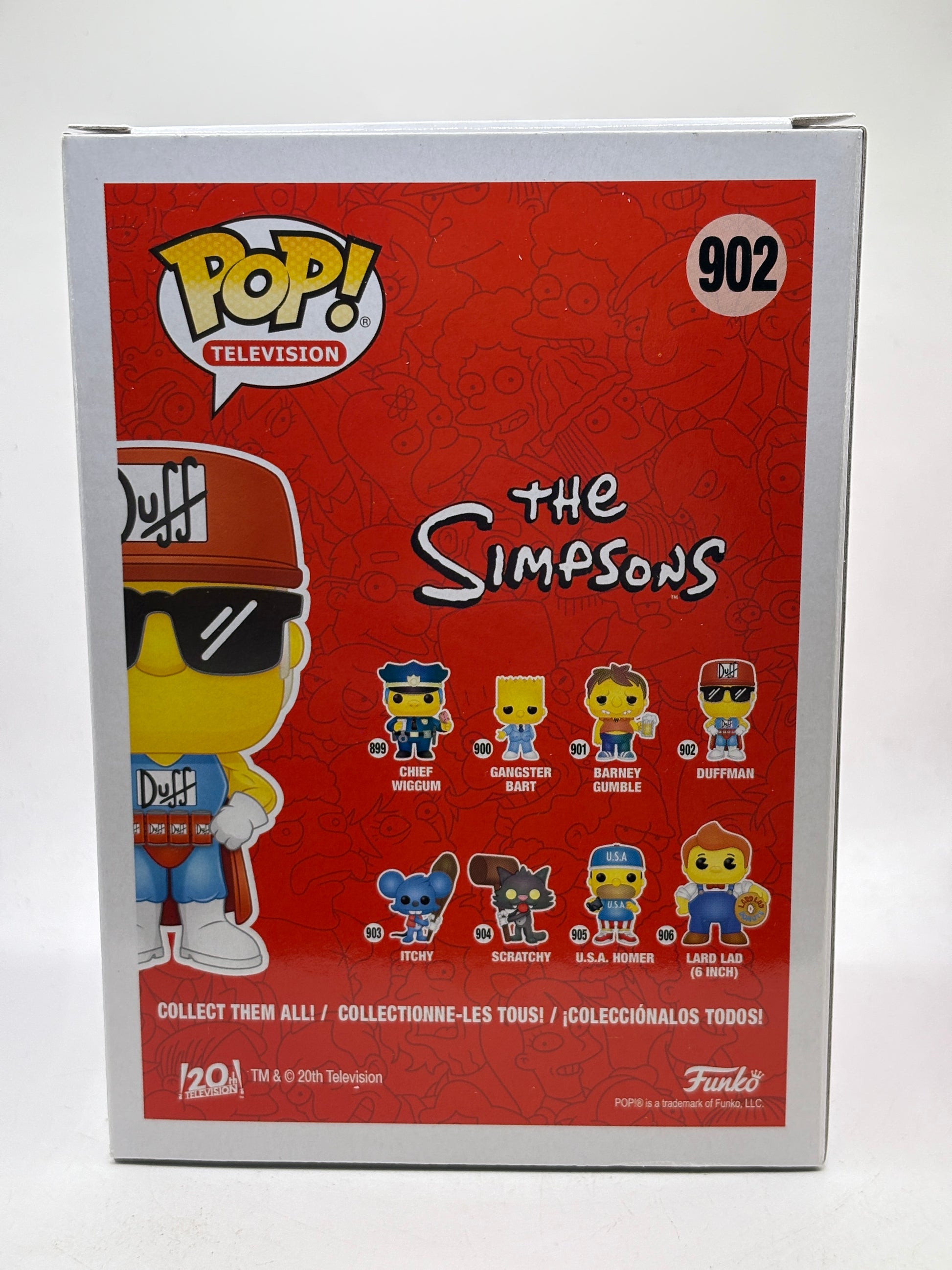 Funko POP! Television The Simpsons #902 Duffman Vinyl Figure image 3