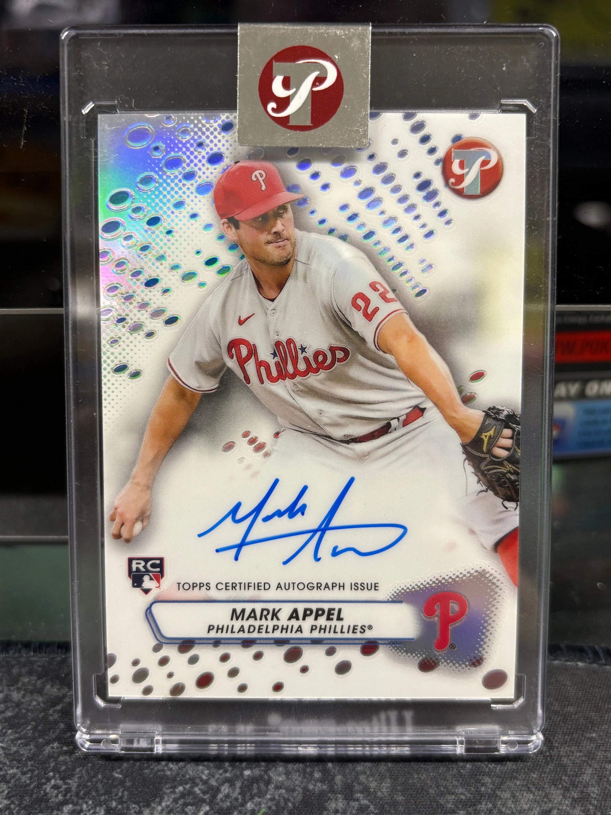 2023 Topps Pristine Encased Refractor Auto RC Mark Appel Philadelphia Phillies FRENLY BRICKS - Open 7 Days