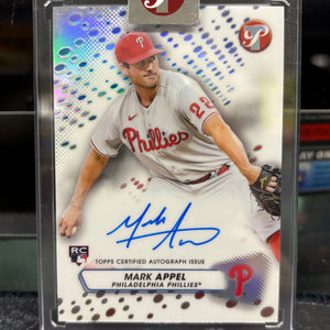 2023 Topps Pristine Encased Refractor Auto RC Mark Appel Philadelphia Phillies FRENLY BRICKS - Open 7 Days