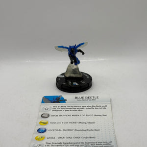 DC HeroClix - 10th Anniversary Blue Beetle #009 Figure Loose with Card (3) FRENLY BRICKS - Open 7 Days
