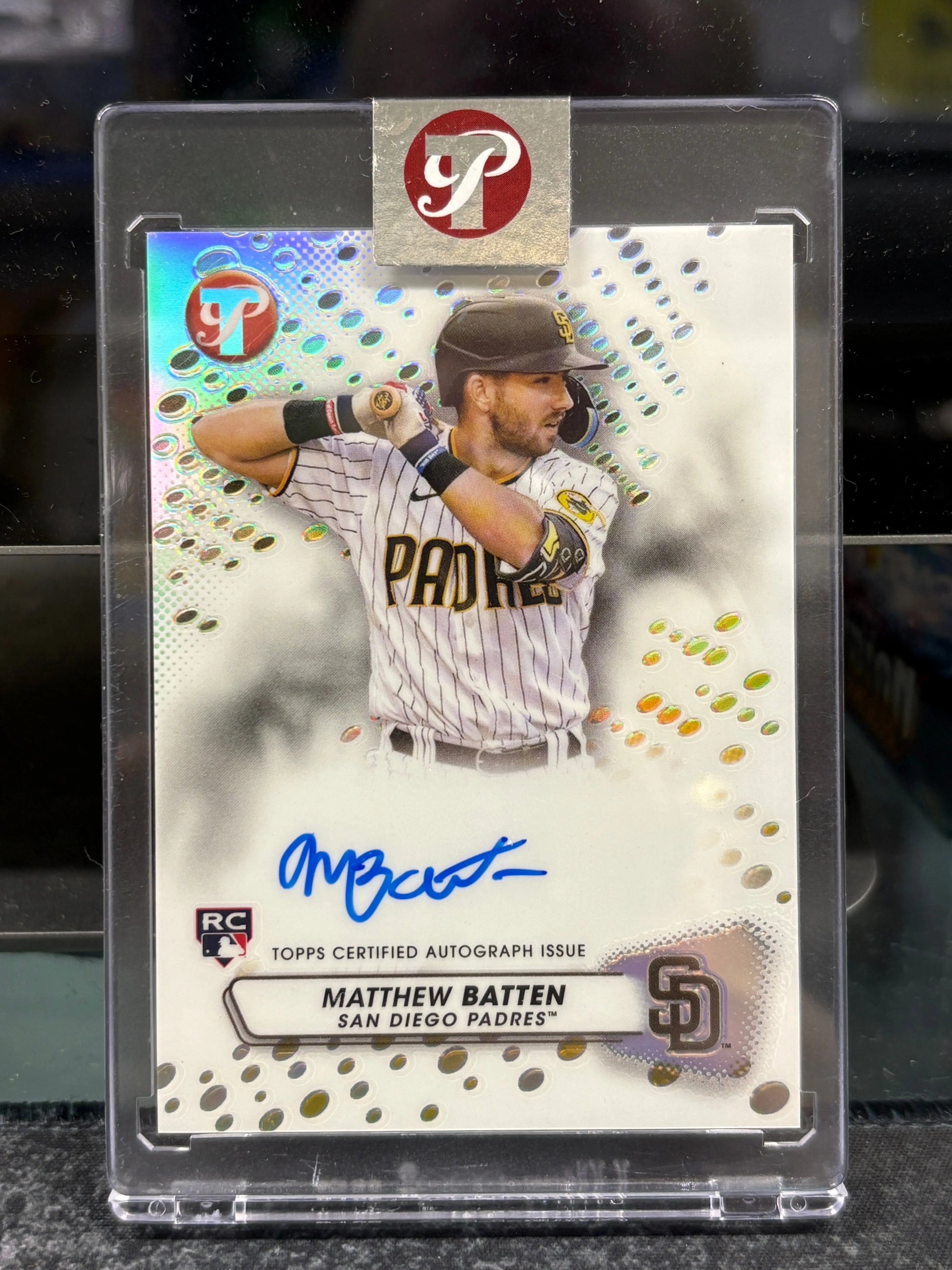 2023 Topps Pristine Matthew Batten #PA-MB Rookie Auto RC Encased Padres FRENLY BRICKS - Open 7 Days