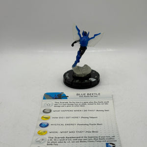 DC HeroClix - 10th Anniversary Blue Beetle #009 Figure Loose with Card (4) FRENLY BRICKS - Open 7 Days
