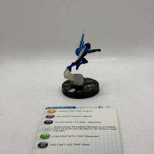 DC HeroClix - 10th Anniversary Blue Beetle #009 Figure Loose with Card (4) FRENLY BRICKS - Open 7 Days