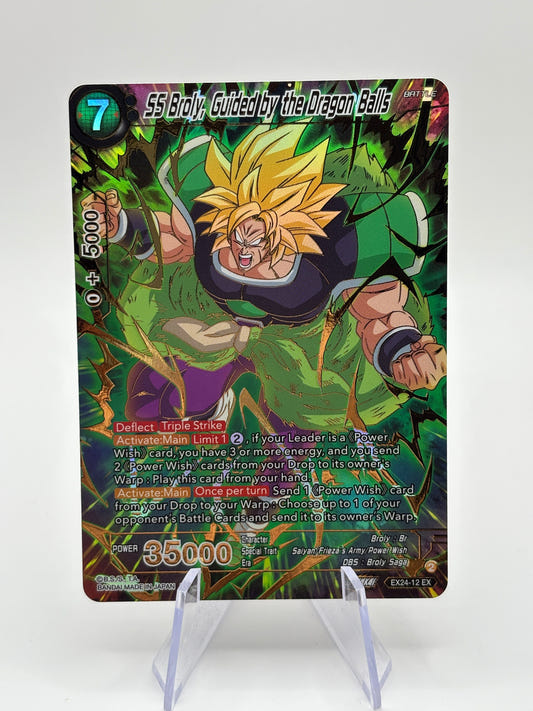 Dragon Ball Super Masters - SS Broly, Guided by the Dragon Balls EX24-12 EX FRENLY BRICKS - Open 7 Days