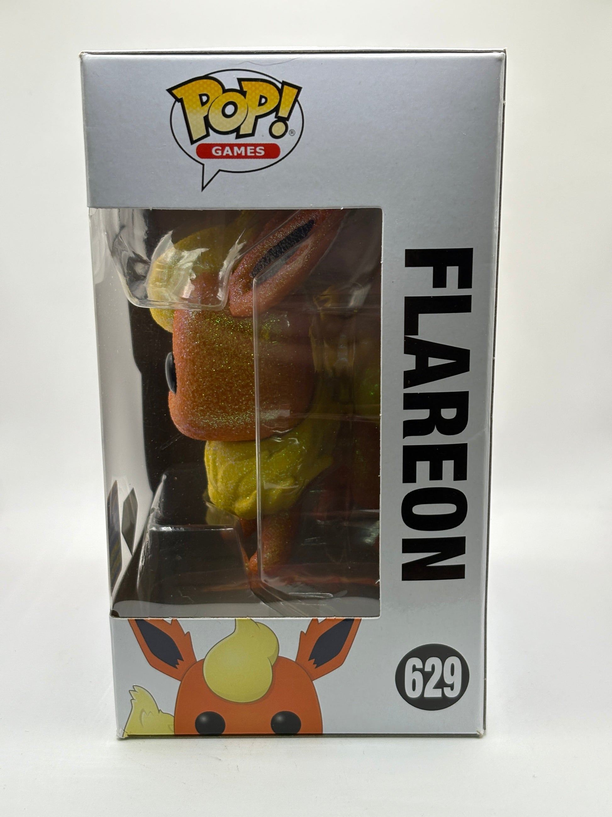 Funko POP! Games Pokemon #629 Flareon Diamond 2021 Wondrous Convention FRENLY BRICKS - Open 7 Days