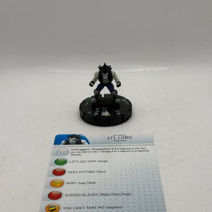 DC HeroClix 2013 - Li’l Lobo Action Figure Loose #017a With Card FRENLY BRICKS - Open 7 Days