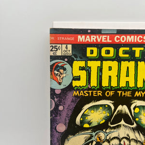 Doctor Strange #4 Marvel 10/74 Death Appearance Skull Cover +combinedshipping FRENLY BRICKS - Open 7 Days