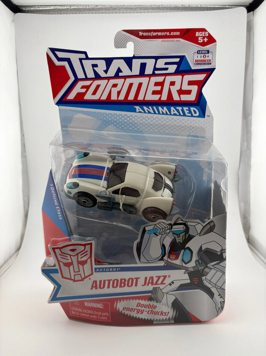 Transformers Animated Deluxe Class Jazz 2008 MOSC FRENLY BRICKS - Open 7 Days