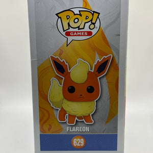 Funko POP! Games Pokemon #629 Flareon Diamond 2021 Wondrous Convention FRENLY BRICKS - Open 7 Days