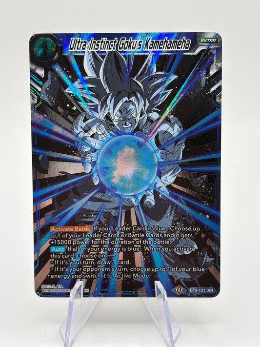 Dragon Ball Super Masters - Ultra Instinct Goku's Kamehameha BT9-131 IAR NM FRENLY BRICKS - Open 7 Days