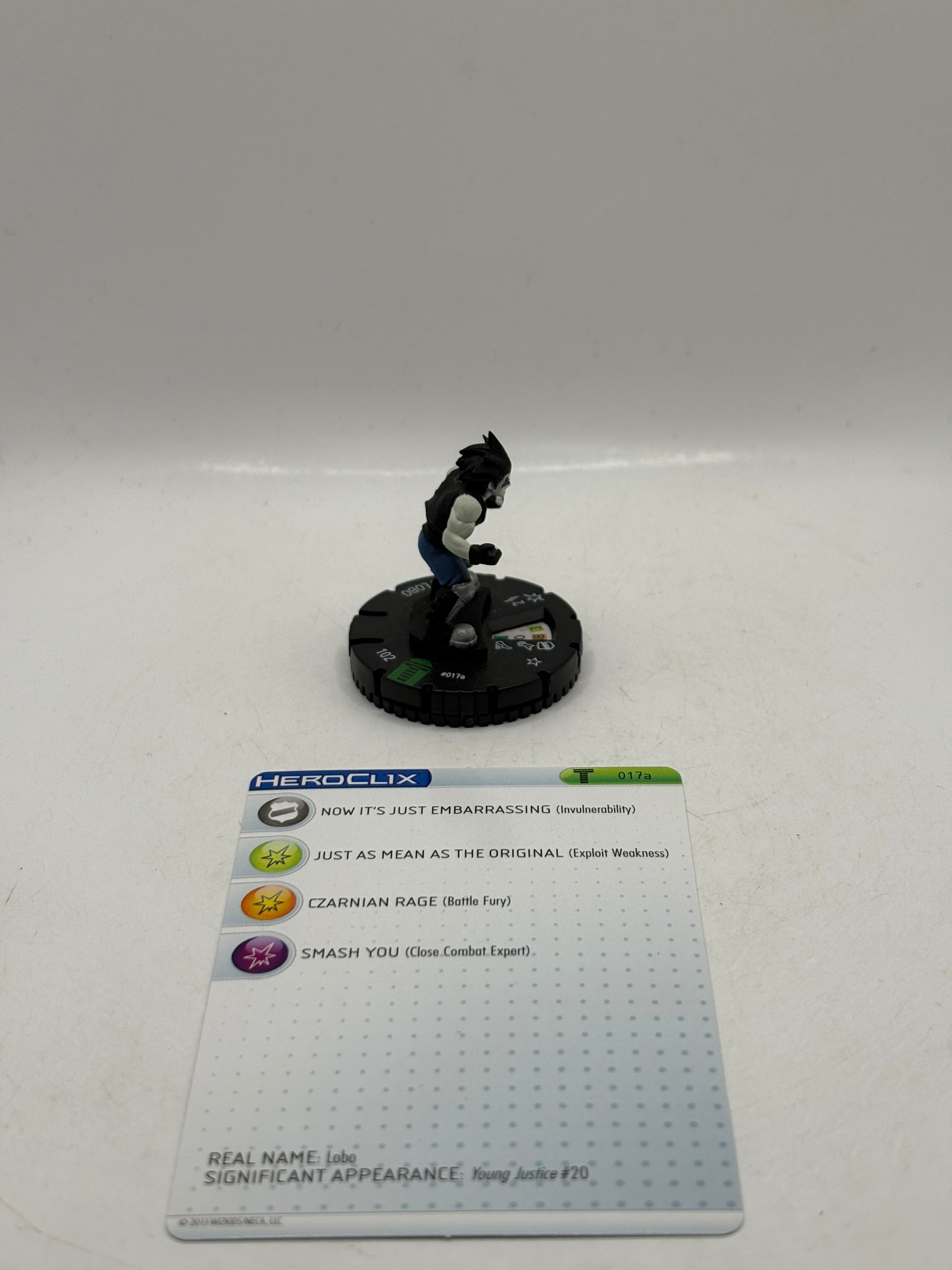 DC HeroClix 2013 - Li’l Lobo Action Figure Loose #017a With Card FRENLY BRICKS - Open 7 Days