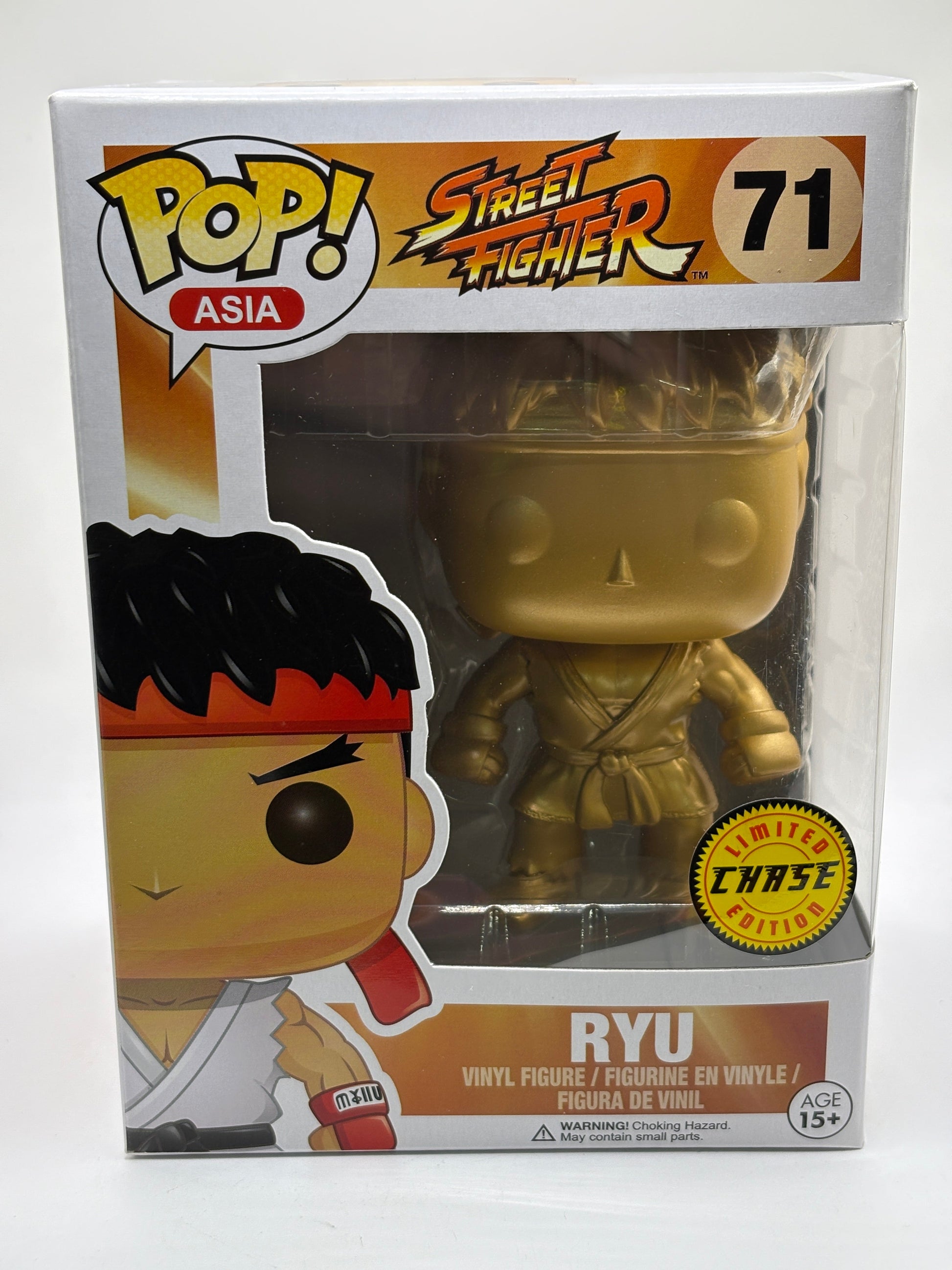 Funko POP! Asia Street Fighter #71 Ryu Limited Chase Edition Vinyl Figure FRENLY BRICKS - Open 7 Days