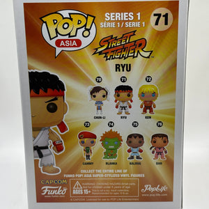 Funko POP! Asia Street Fighter #71 Ryu Limited Chase Edition Vinyl Figure FRENLY BRICKS - Open 7 Days