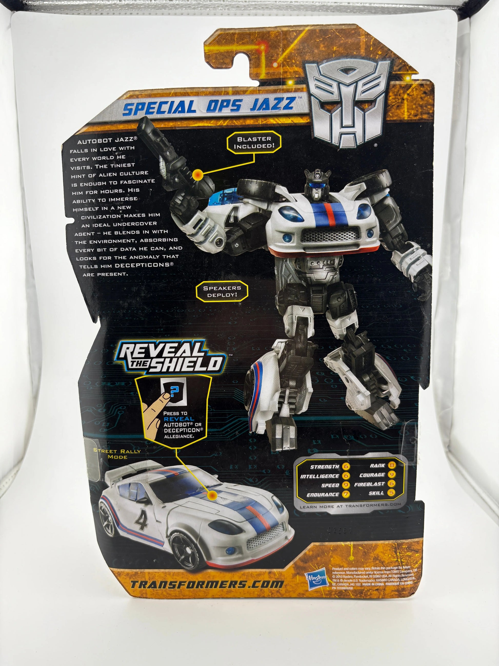 Hasbro Transformers Generations Reveal The Shield Special Ops Jazz NEW SEALED FRENLY BRICKS - Open 7 Days