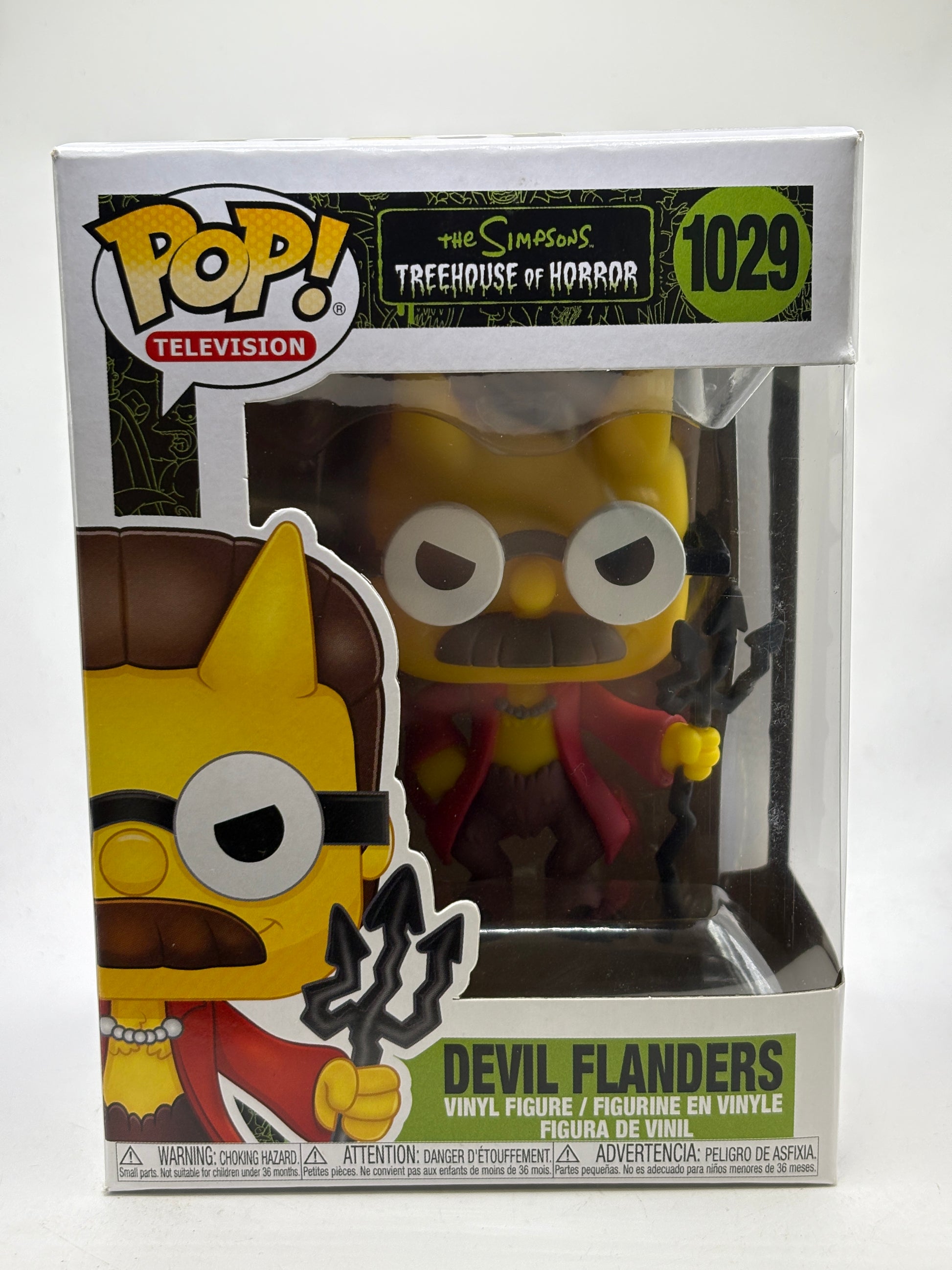 Funko POP! Television Simpsons #1029 Devil Flanders Vinyl Figure image 1