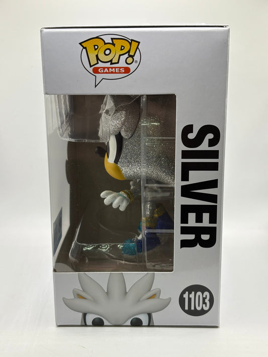 Funko POP! Games Sonic the Hedgehog #1103 Silver Diamond Collection FRENLY BRICKS - Open 7 Days