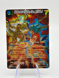 Dragon Ball Super Masters - SSB Son Goku & Golden Frieza BT21-111 SPR