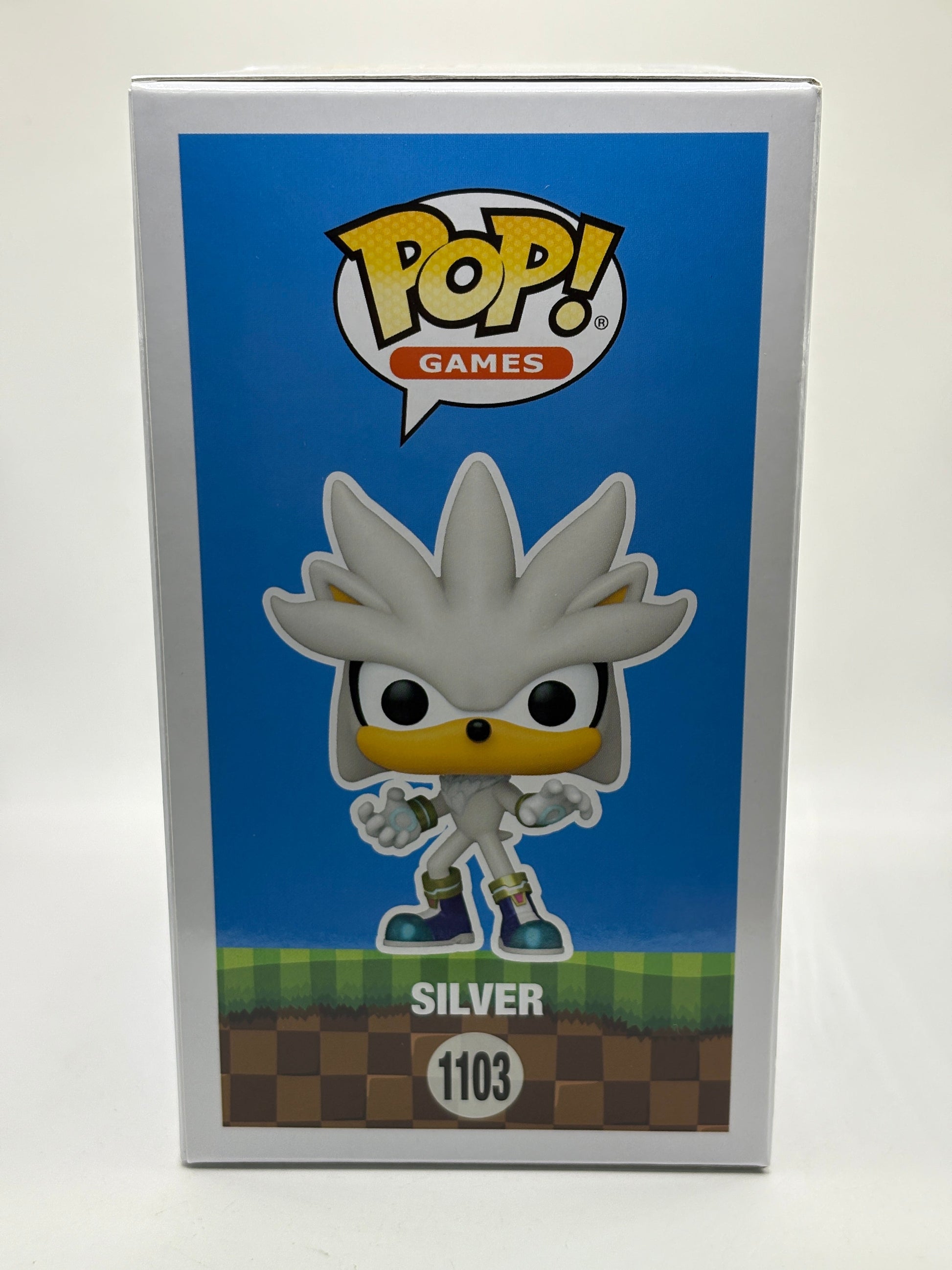 Funko POP! Games Sonic the Hedgehog #1103 Silver Diamond Collection FRENLY BRICKS - Open 7 Days