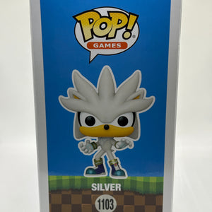 Funko POP! Games Sonic the Hedgehog #1103 Silver Diamond Collection FRENLY BRICKS - Open 7 Days