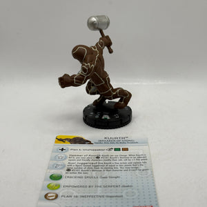 Marvel HeroClix - Rare Kuurath Figure #026 Loose with Card FRENLY BRICKS - Open 7 Days
