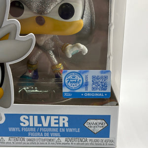 Funko POP! Games Sonic the Hedgehog #1103 Silver Diamond Collection FRENLY BRICKS - Open 7 Days