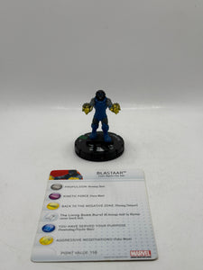 Heroclix Marvel Galactic Guardians BLASTAAR #023 with Card