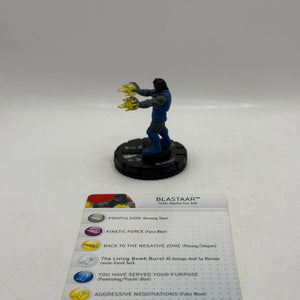 Heroclix Marvel Galactic Guardians BLASTAAR #023 with Card FRENLY BRICKS - Open 7 Days
