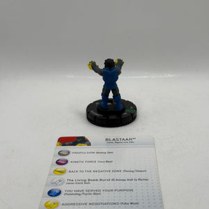 Heroclix Marvel Galactic Guardians BLASTAAR #023 with Card FRENLY BRICKS - Open 7 Days