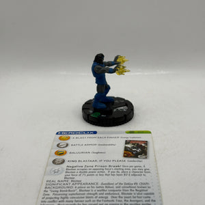 Heroclix Marvel Galactic Guardians BLASTAAR #023 with Card FRENLY BRICKS - Open 7 Days