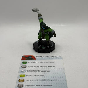HeroClix Marvel - Ronan the Accuser #031 Figure with Card Loose FRENLY BRICKS - Open 7 Days