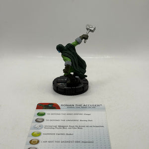 HeroClix Marvel - Ronan the Accuser #031 Figure with Card Loose FRENLY BRICKS - Open 7 Days