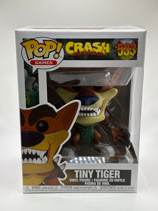 Funko POP! Games Crash Bandicoot #533 Tiny Tiger Vinyl Figure FRENLY BRICKS - Open 7 Days