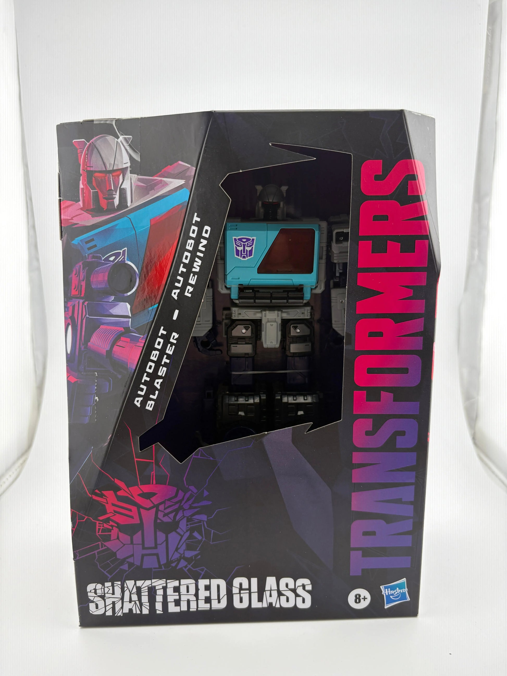 Transformers Shattered Glass Blaster AND Rewind BRAND NEW FRENLY BRICKS - Open 7 Days