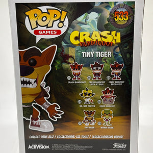 Funko POP! Games Crash Bandicoot #533 Tiny Tiger Vinyl Figure FRENLY BRICKS - Open 7 Days