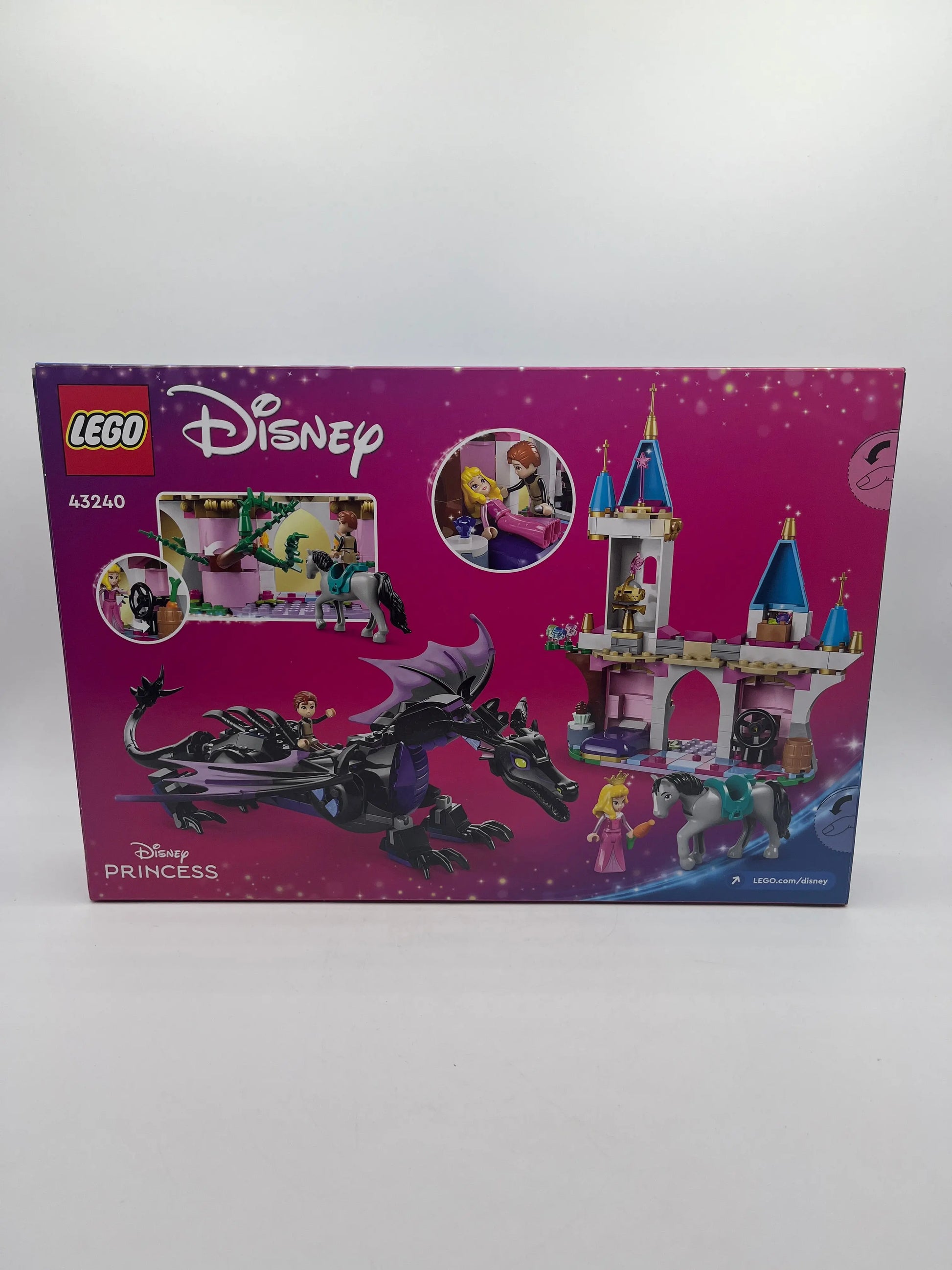 LEGO Disney Princess 43240- Maleficent’s Dragon Form And Aurora’s Castle BNIB FRENLY BRICKS - Open 7 Days