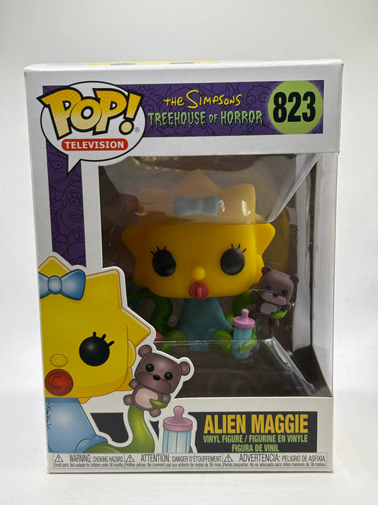 Funko POP! Television The Simpsons #823 Alien Maggie Vinyl Figure